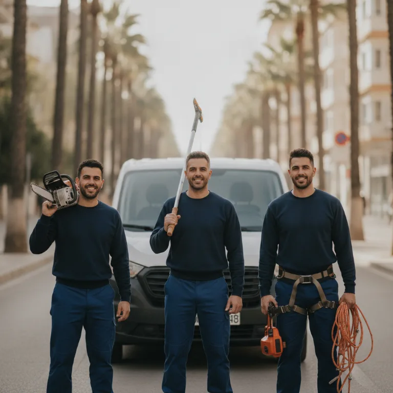 Tala de Árboles equipo en Granadilla de Abona